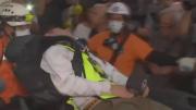 Marcha de jubilados: hubo incidentes y un periodista resultó herido