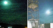 Un meteorito tiñó el cielo de verde y sorprendió en Brasil: podría ser el más grande que se vio en la región