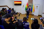 Firman contrato por Bs 54,4 millones para construir la terminal terrestre del aeropuerto Joya Andina de Uyuni