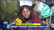 El mercado Calatayud ofrece hierbas medicinales tradicionales para combatir el frío