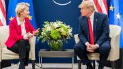 Trump y Von der Leyen acuerdan prórroga de aranceles hasta julio
