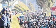 Los transportistas marchan y deciden medidas de presión