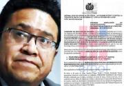 Fiscalía incluye al exministro Siles en calidad de investigado en el caso consorcio con el audio como indicio