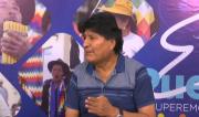 Evo insiste en estar habilitado para las elecciones y asevera que es primero en encuestas