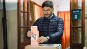 Maximiliano Pullaro festejó la victoria de su frente en las elecciones municipales