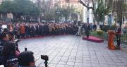Con la iza de la bandera en Plaza Murillo, La Paz abre las Fiestas Julias por su gesta libertaria con esperanza de mejores días