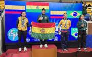 Karate: Bolivia logra cuatro oros en la segunda jornada del Sudamericano