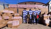 Aduana comisa 9.4 toneladas de cigarrillos de contrabando en Santa Cruz