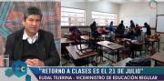 Estudiantes deben portar su carnet de vacunación contra el sarampión al retornar a clases presenciales