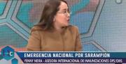 OPS afirma que Bolivia lleva 25 años sin transmisión endémica de sarampión, el brote es por casos importados