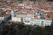 Autoridades recuerdan prohibición de colocar propaganda política en el Centro Histórico de Sucre