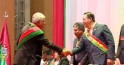 Arce, Quispe y Arias se unen para rendir homenaje a La Paz en la sesión de la Asamblea Departamental