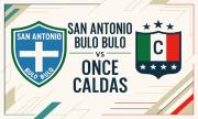 San Antonio recibe a Once Caldas en su incursión en Sudamericana