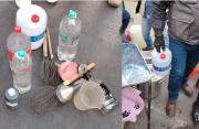 La Paz: Decomisan alcohol en botellas recicladas y mangueras dañadas