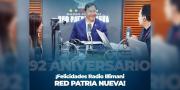 Arce felicita a la Red Patria Nueva en su 92 aniversario y destaca su rol en la democracia