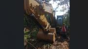 Comitiva indígena descubre in fraganti a mineros ilegales y 5 mil litros de diésel enterrados en Palos Blancos