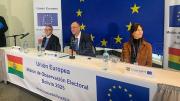 UNIÓN EUROPEA DESPLEGARÁ MÁS DE 100 OBSERVADORES PARA ACOMPAÑAR LAS ELECCIONES EN BOLIVIA