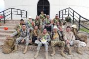 Militares y civiles cumplieron prueba de aptitud para bomberos forestales