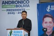 Alianza Popular acepta la cita de Arce, pero en torno a Andrónico