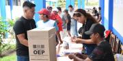 TSE instala puntos de información sobre las elecciones de agosto