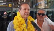Tuto llega nuevamente a Tarija y recorre diferentes zonas