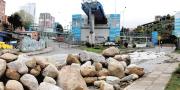 Inspeccionarán la Avenida del Poeta, una obra inconclusa y abandonada en La Paz