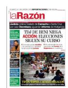 Portadas de los periódicos de Bolivia del martes 22 de julio del 2025