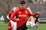Una baja inesperada en River: Lautaro Rivero sufrió un desgarro y estará fuera por tres semanas