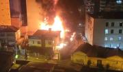 Sopocachi: Hay 25 familias afectadas por el incendio y preocupaciones por la infraestructura