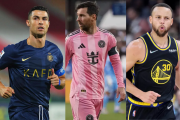 Mientras Messi gana 135 millones por año, esto ganan Cristiano Ronaldo y Stephen Curry