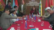 Castillo entregó la Ley que reduce asambleístas en Tarija al Tribunal Constitucional