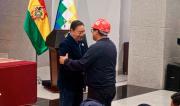 Arce posesiona a Víctor Quispe Ticona como Ministro de Trabajo