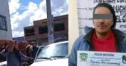 Liberan al hombre que rompió el parabrisas de un auto con dos niños dentro y amenazó a la familia con un fierro