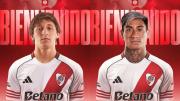 Matías Galarza Fonda y Juan Carlos Portillo fueron presentados en River: cuándo debutan