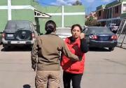 ‘Es un honor dar la vida y la libertad por los pueblos’, dice Nina antes de ingresar a celdas de la Policía