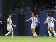 Copa América femenina: Argentina venció a Ecuador y se metió en semis con puntaje perfecto