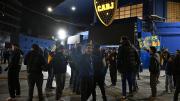 Los hinchas de Boca y un banderazo contra la dirigencia