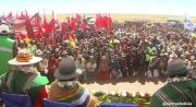 Presidente Arce da luz verde a la construcción de carretera La Joya-Chuquichambi y Huayllamarca-Totora en Oruro