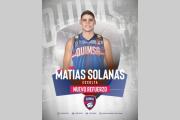 Matías Solanas vuelve al básquet argentino y se suma a Quimsa para la temporada