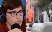 Así reaccionó el conductor de Neura tras el incendio en vivo: ¡Cerrá el aire! ¡Sacá, sacá!