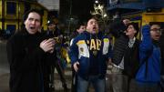 Así fue el banderazo de los hinchas de Boca pidiendo por la renuncia de Riquelme