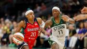 Duelo estelar en la WNBA: Seattle Storm visita a Washington Mystics