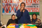 Evistas en Chuquisaca abren segunda casa de campaña por el voto nulo