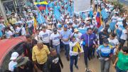 Más de 3 mil mujeres marcharon en El Callao en cierre de campaña del candidato Coromoto Lugo – Correo del Caroní