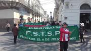 Trabajadores del sector salud de Tarija anuncian paro de 72 horas por impago de bono de riesgo