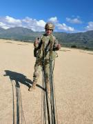 Sargento sufre accidente en paracaídas y se encuentra en Terapia Intensiva, desde las FFAA afirman que apoyaran a la militar
