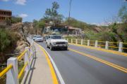 Puente alterno en Tomatitas, a días de su entrega oficial