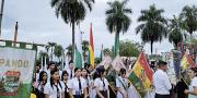 Escolares de Cobija ultiman detalles para retreta y desfile cívico-cultural