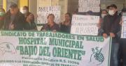 Paro de trabajadores de salud cumple su cuarto día en centros de salud y hospitales de Santa Cruz