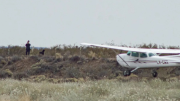Paseo inadecuado: dos aviones en riesgo por mujer caminando en pista del Aeroclub